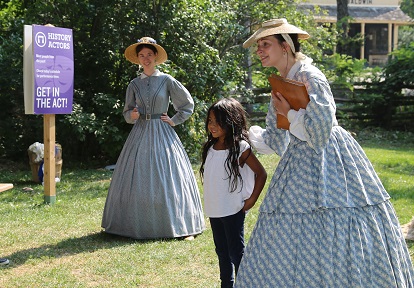 history actors perform at Black Creek Pioneer Village