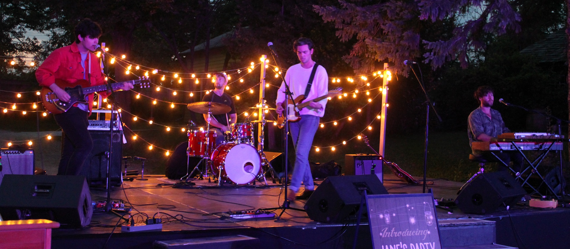 musicians perform at Light Up the Night