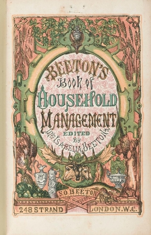 cover of Mrs Beetons Book of Household Management