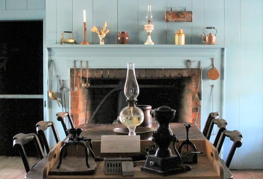 kitchen of Burwick House at Black Creek Pioneer Village