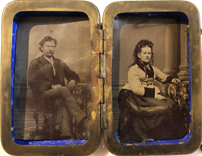 example of a 19th century tintype