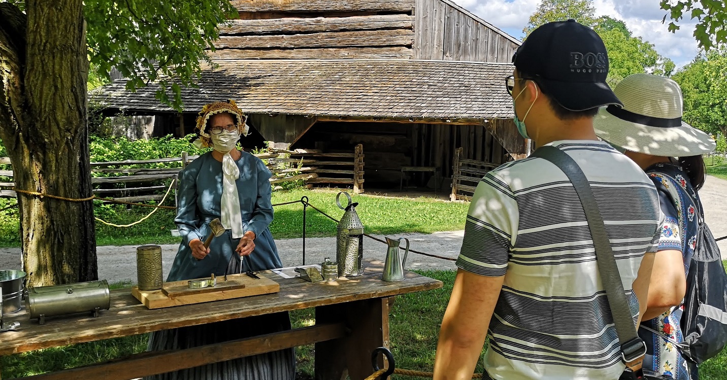 Black Creek Pioneer Village members enjoy a free visit