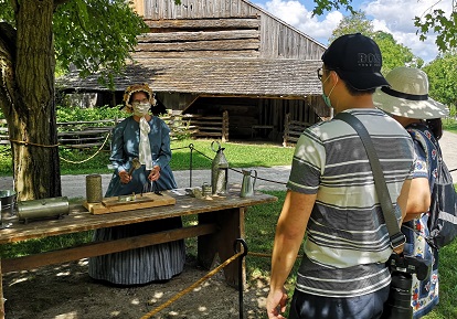 Black Creek Pioneer Village members enjoy a free visit