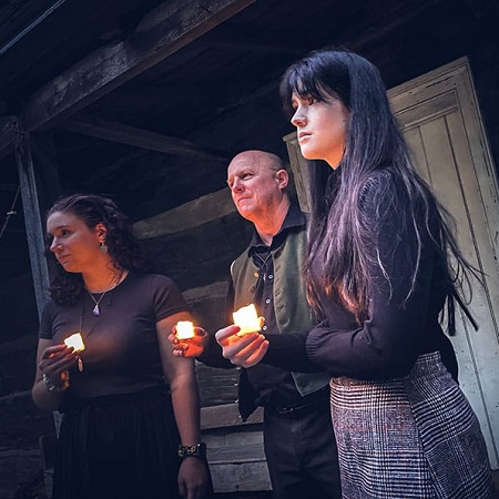 Haunted Walk guides host the Alone in the Dark experience at Black Creek Pioneer Village