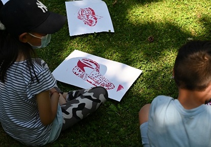 students participate in Walking Together event at Black Creek Pioneer Village